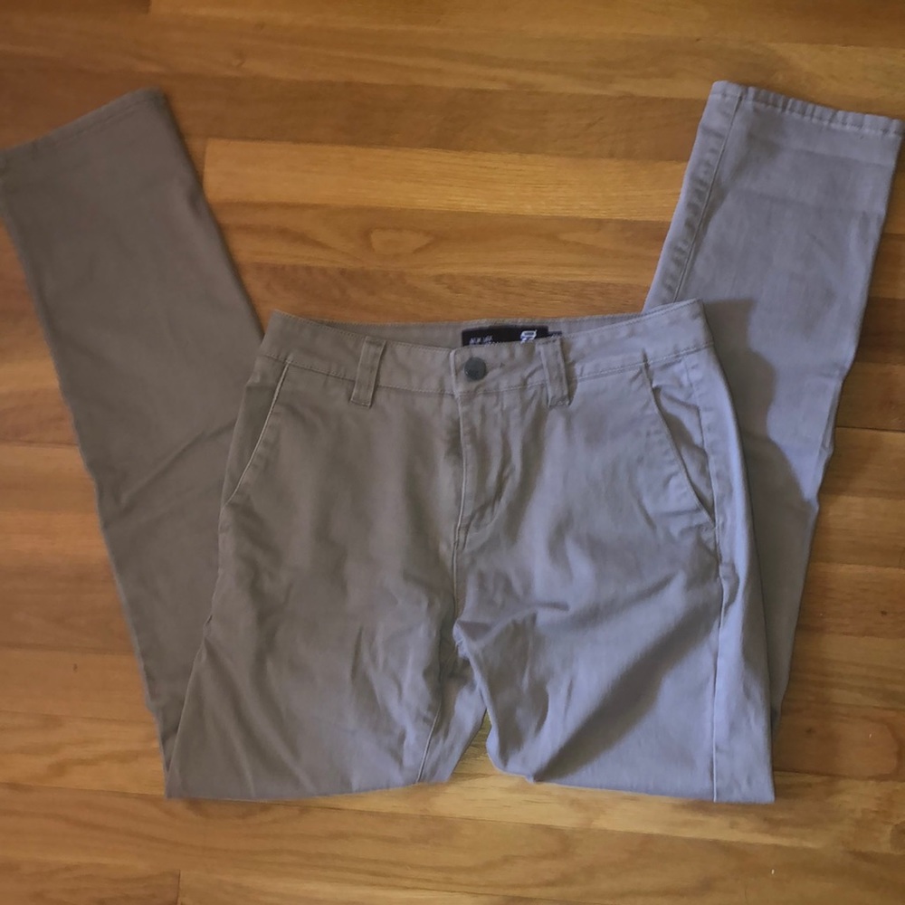 Raw slim straight pants 30/32